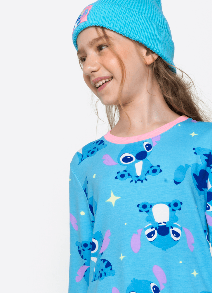 Pijama-Manga-Longa-Ultra-Visco-Menina-Teen-Stitch