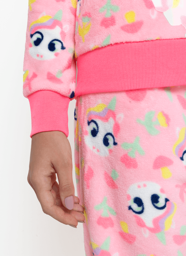 Pijama-Manga-Longa-Soft-Feminino-Unicornio-Encantado
