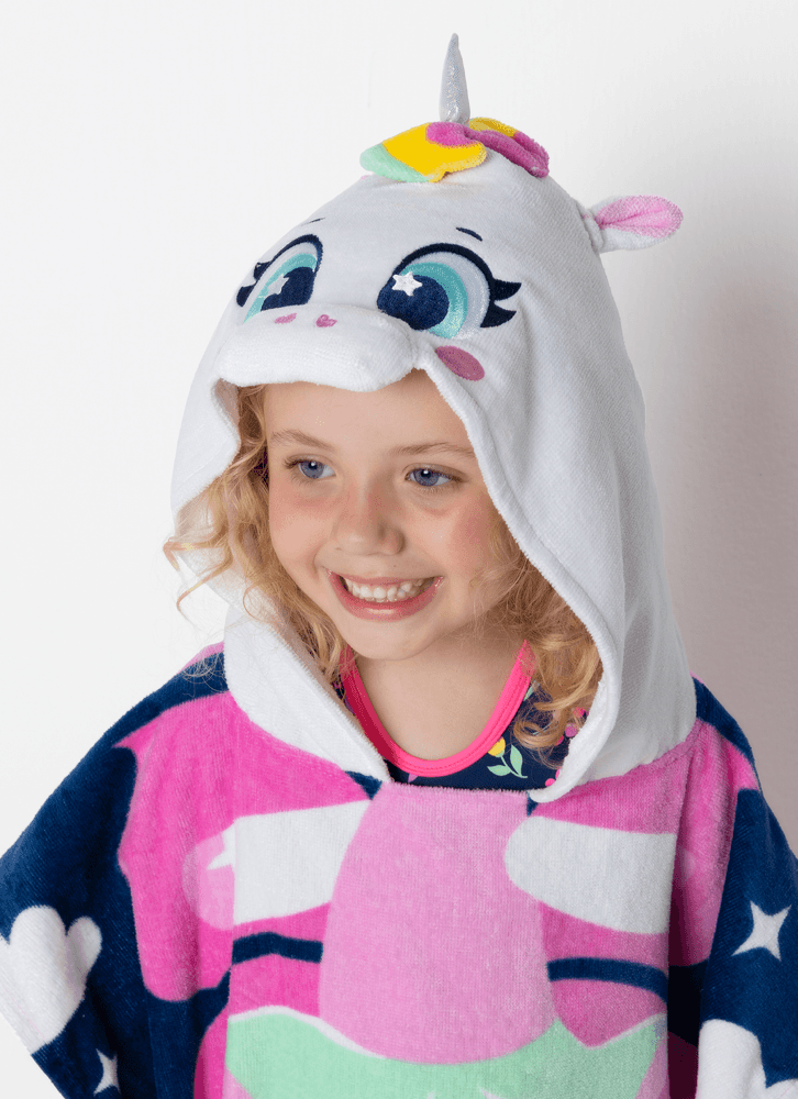 Poncho-De-Praia-Menina-Unicornio-Encantado
