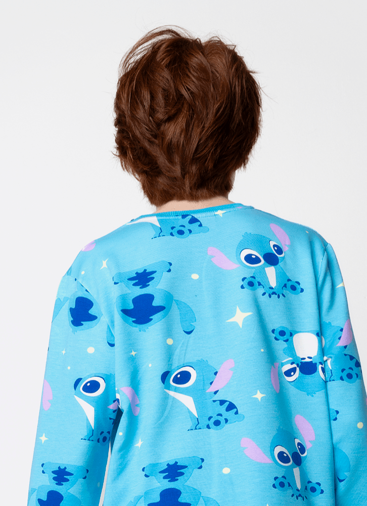 Pijama-Manga-Longa-Ultra-Visco-Menino-Teen-Stitch