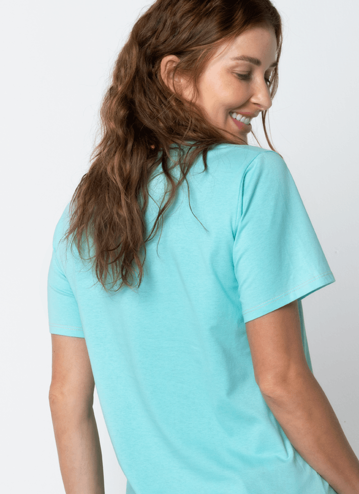 Pijama-Manga-Curta-Algodao-Feminino-Raposa-Confeiteira