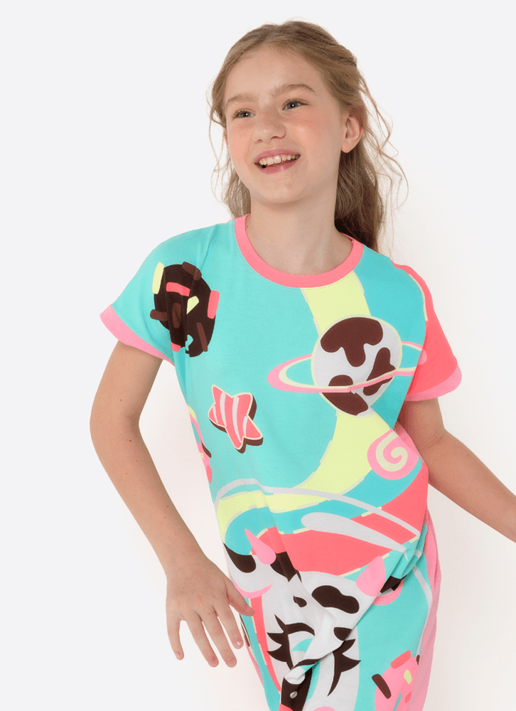 Camisola-Manga-Curta-Viscolycra-Menina-Teen-Vaca-Chocolate