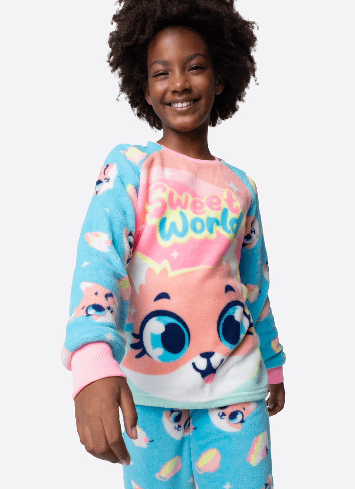 Pijama-Manga-Longa-Soft-Menina-Teen-Raposa-Confeiteira