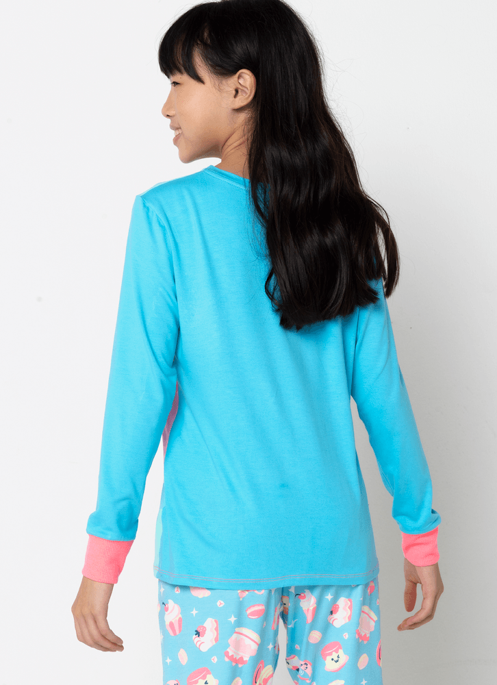 Pijama-Manga-Longa-Viscolycra-Menina-Teen-Raposa-Confeiteira