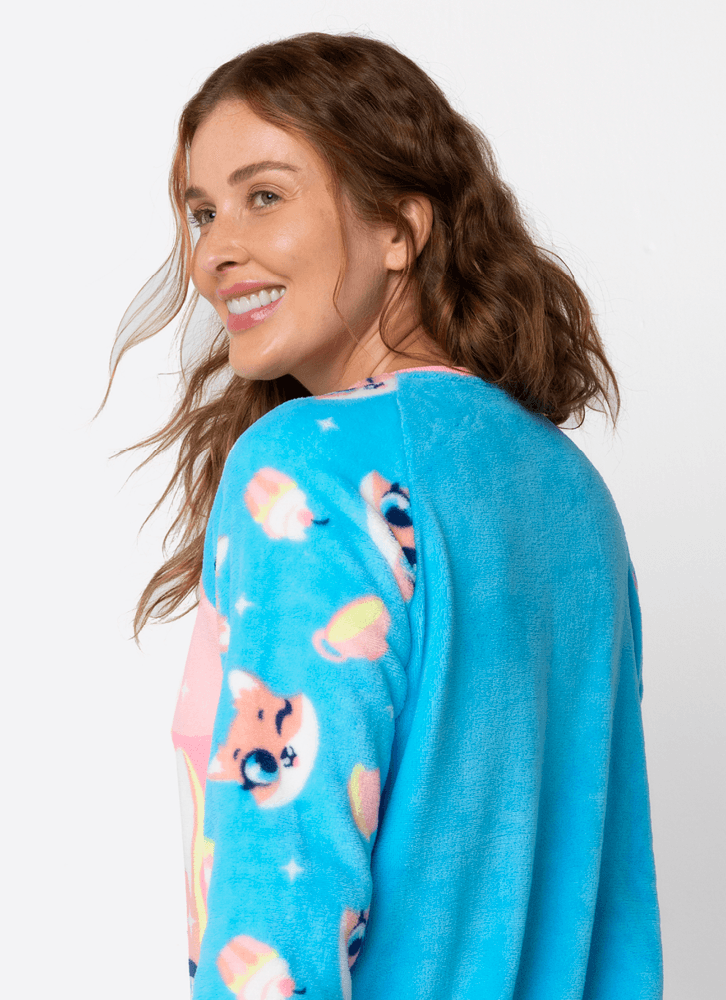 Pijama-Manga-Longa-Soft-Feminino-Raposa-Confeiteira