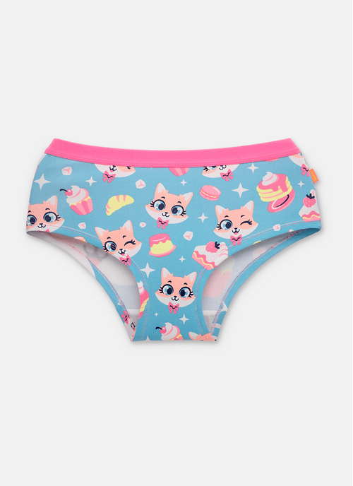 Calcinha Caleçon Algodão Feminina Raposa Confeiteira