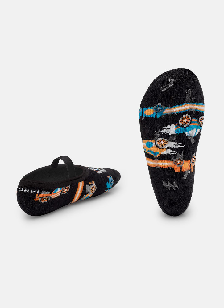 Meia-Sapatilha-Antiderrapante-Bebe-Menino-Gorila-Racing