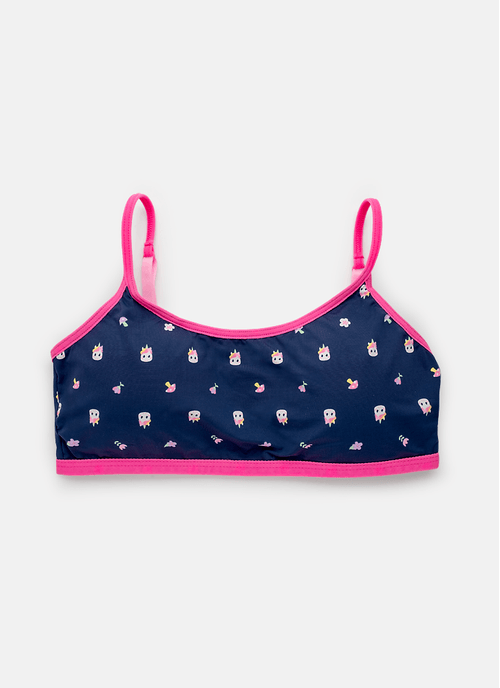 Top Microfibra Menina Teen Unicórnio Encantado