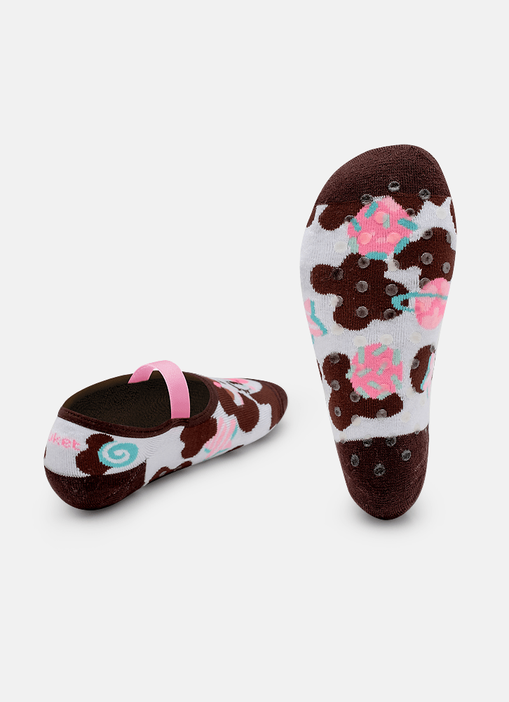 Meia-Sapatilha-Antiderrapante-Feminina-Vaca-Chocolate