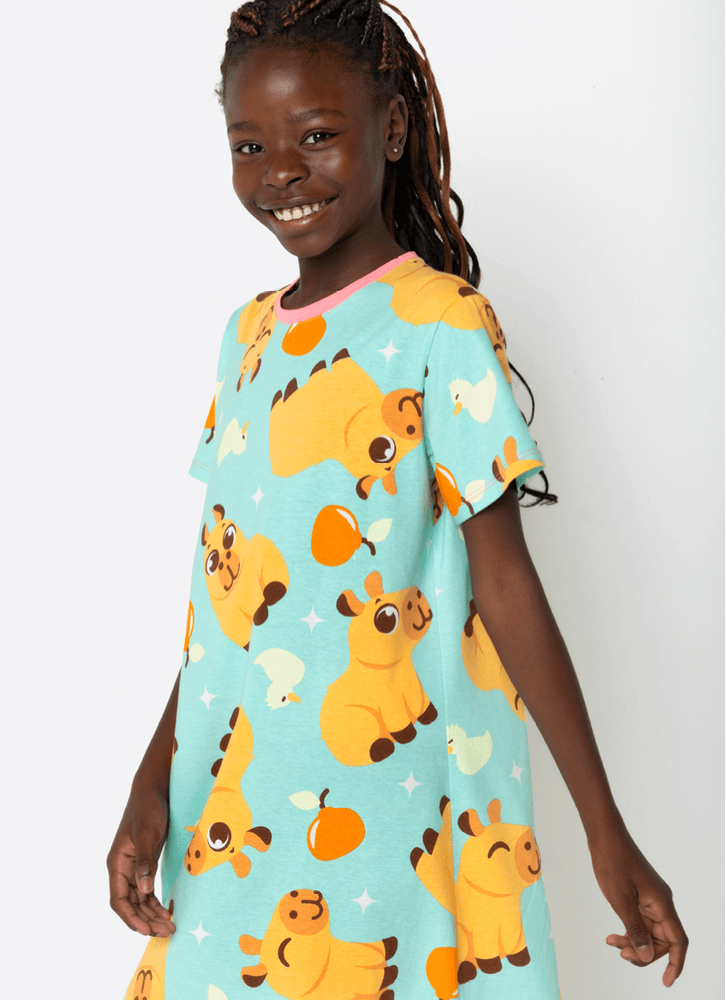 Camisola-Manga-Curta-Algodao-Menina-Teen-Capivara-Vibes