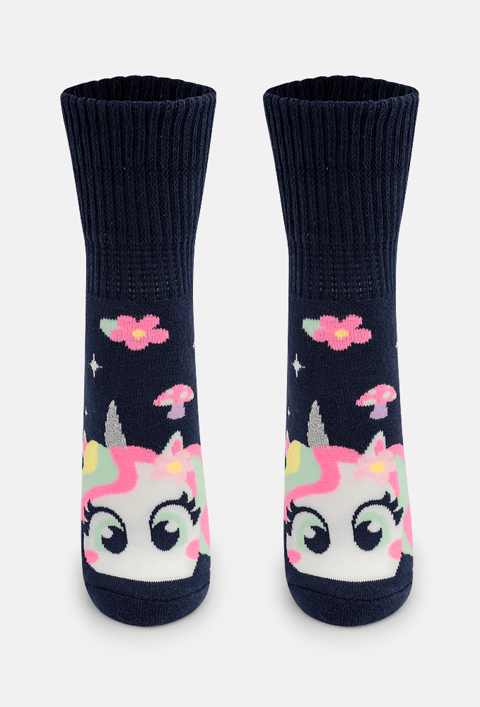 Meia-Botinha-Antiderrapante-Feminina-Unicornio-Encantado