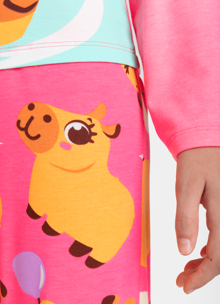 Pijama-Manga-Longa-Viscolycra-Menina-Teen-Capivara-Vibes