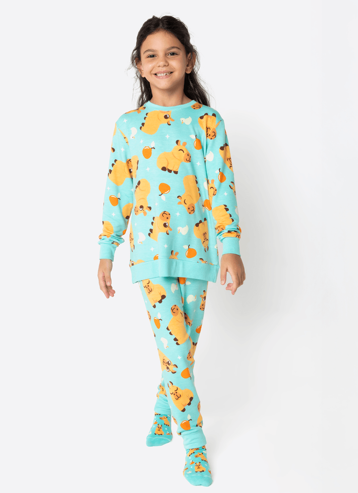 Pijama-Manga-Longa-Viscolycra-Unissex-Capivara-Vibes