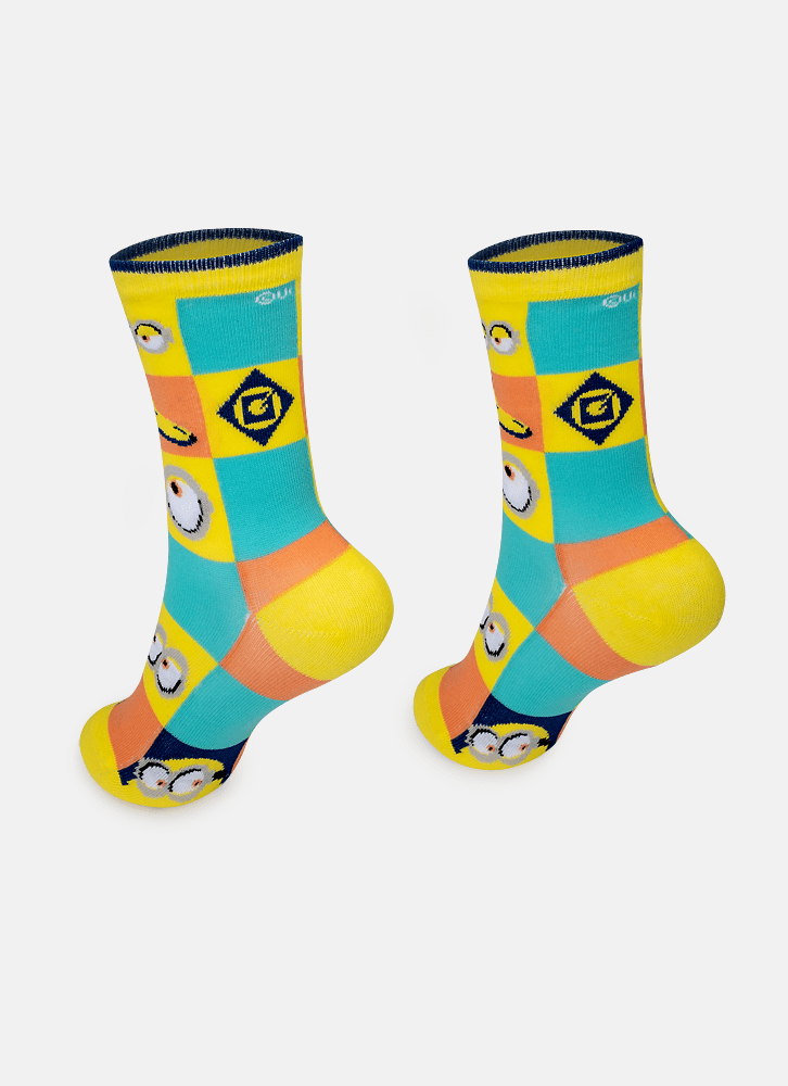 Meia-Cano-Longo-Unissex-Minions