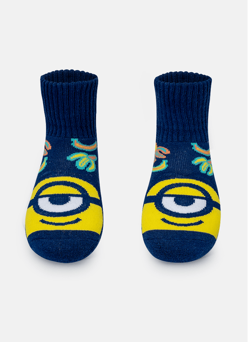 Meia Botinha Antiderrapante Minions