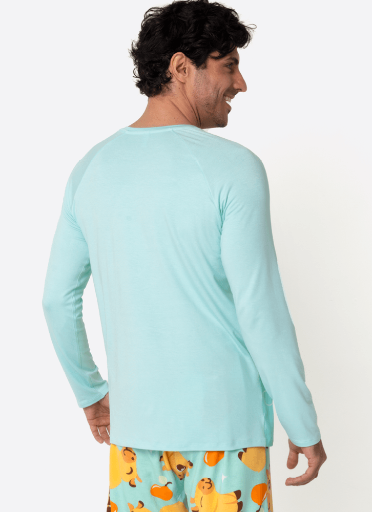 Pijama-Manga-Longa-Viscolycra-Masculino-Capivara-Vibes