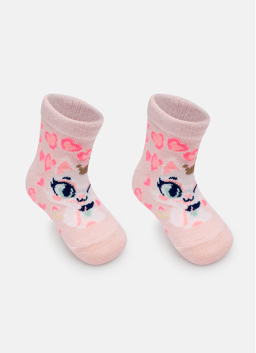 Meia Soquete Bebê Gata