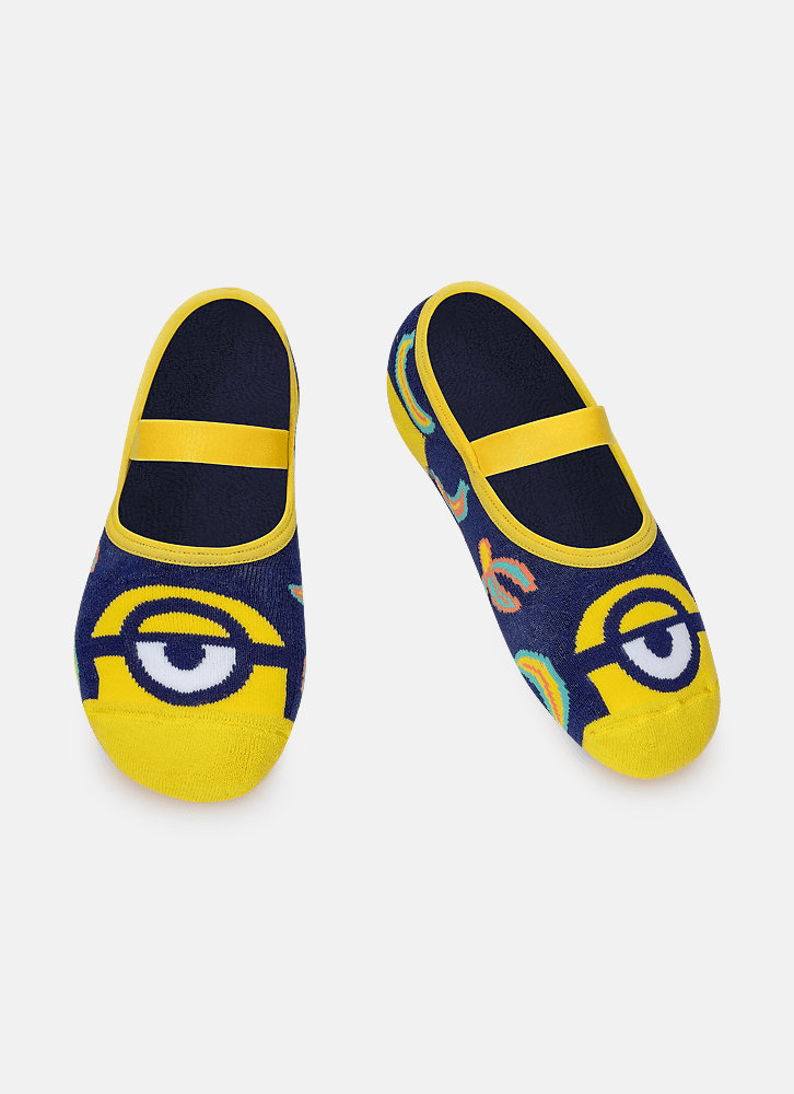 Meia-Sapatilha-Unissex-Antiderrapante-Minions
