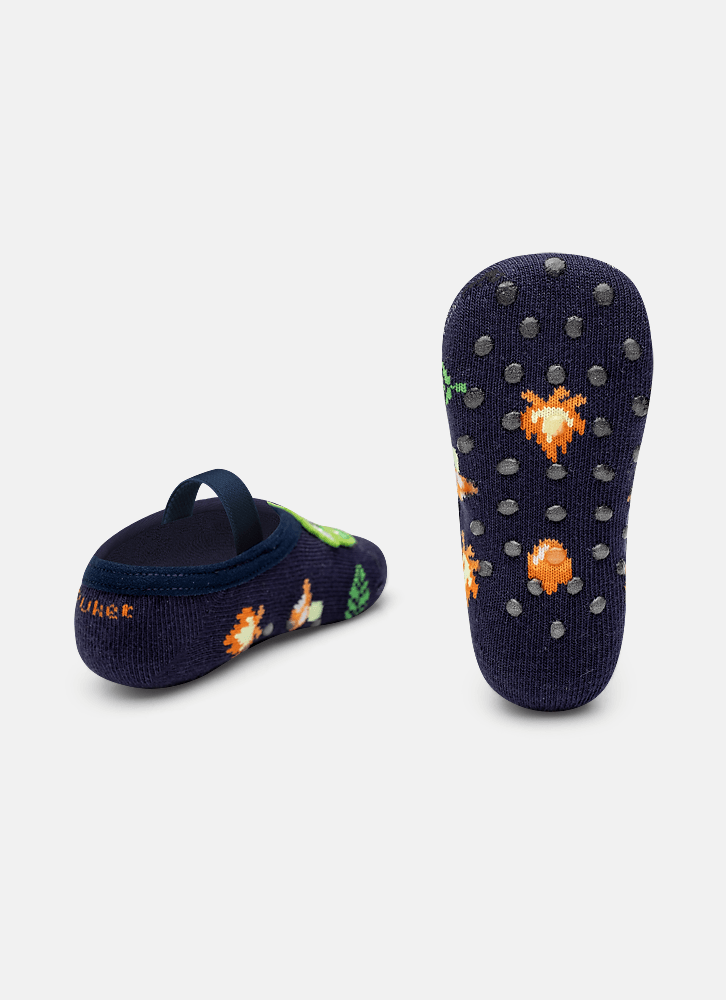 Meia-Sapatilha-Antiderrapante-Bebe-Menino-Dragao-Camping