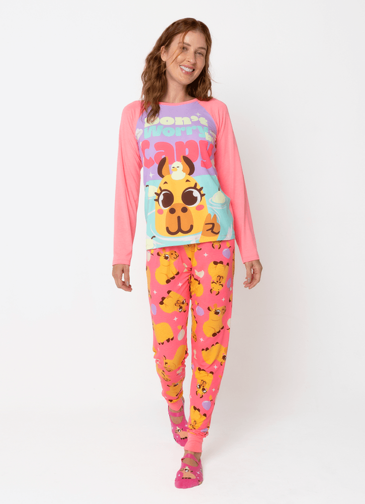 Pijama-Longo-Pijama-Manga-Longa-Viscolycra-Feminino