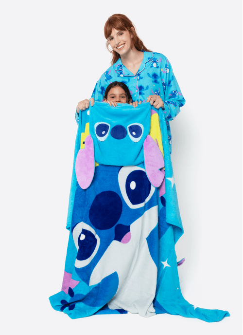 Manta Com Capuz Soft Stitch