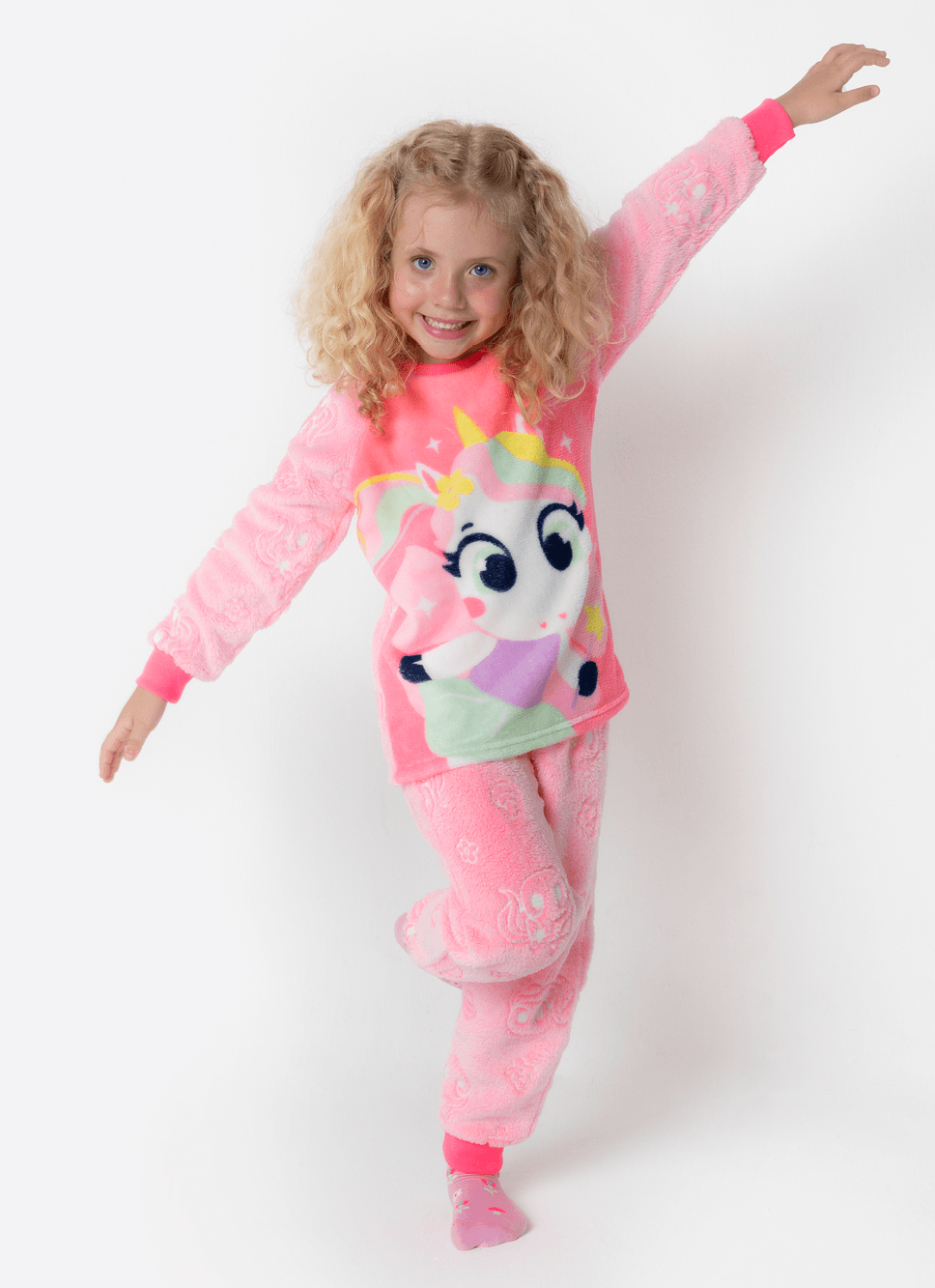 Pijama-Manga-Longa-Soft-Menina-Unicornio-Encantado