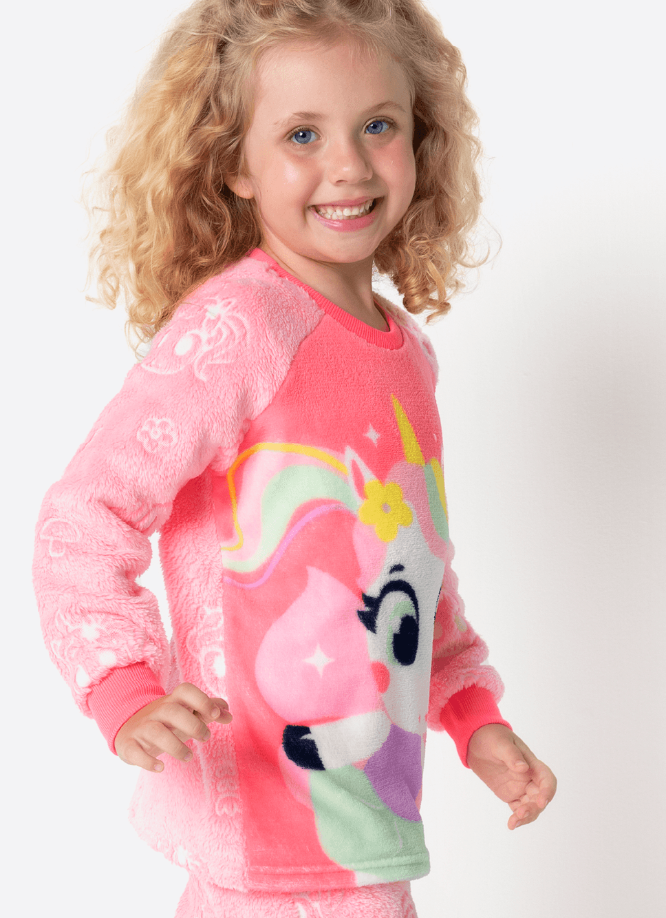 Pijama-Manga-Longa-Soft-Menina-Unicornio-Encantado