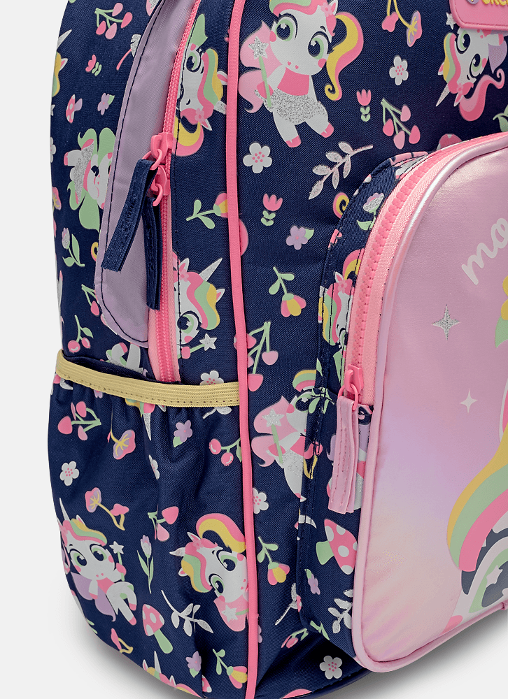 Mochila-Com-Rodinha-Menina-Unicornio-Encantado