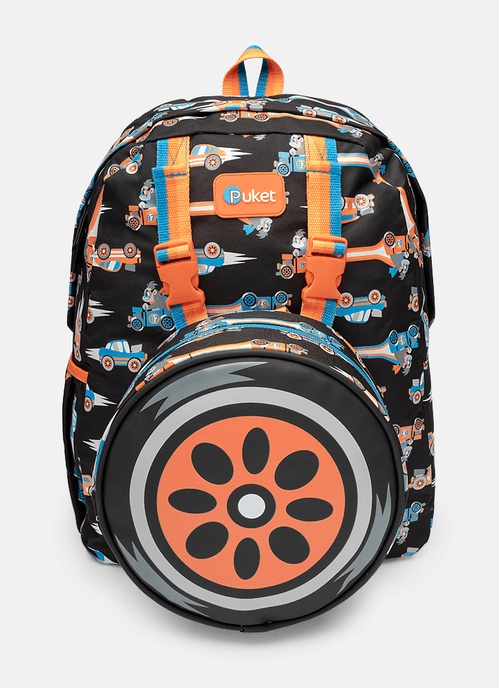 Kit Mochila + Lancheira Gorila Racing