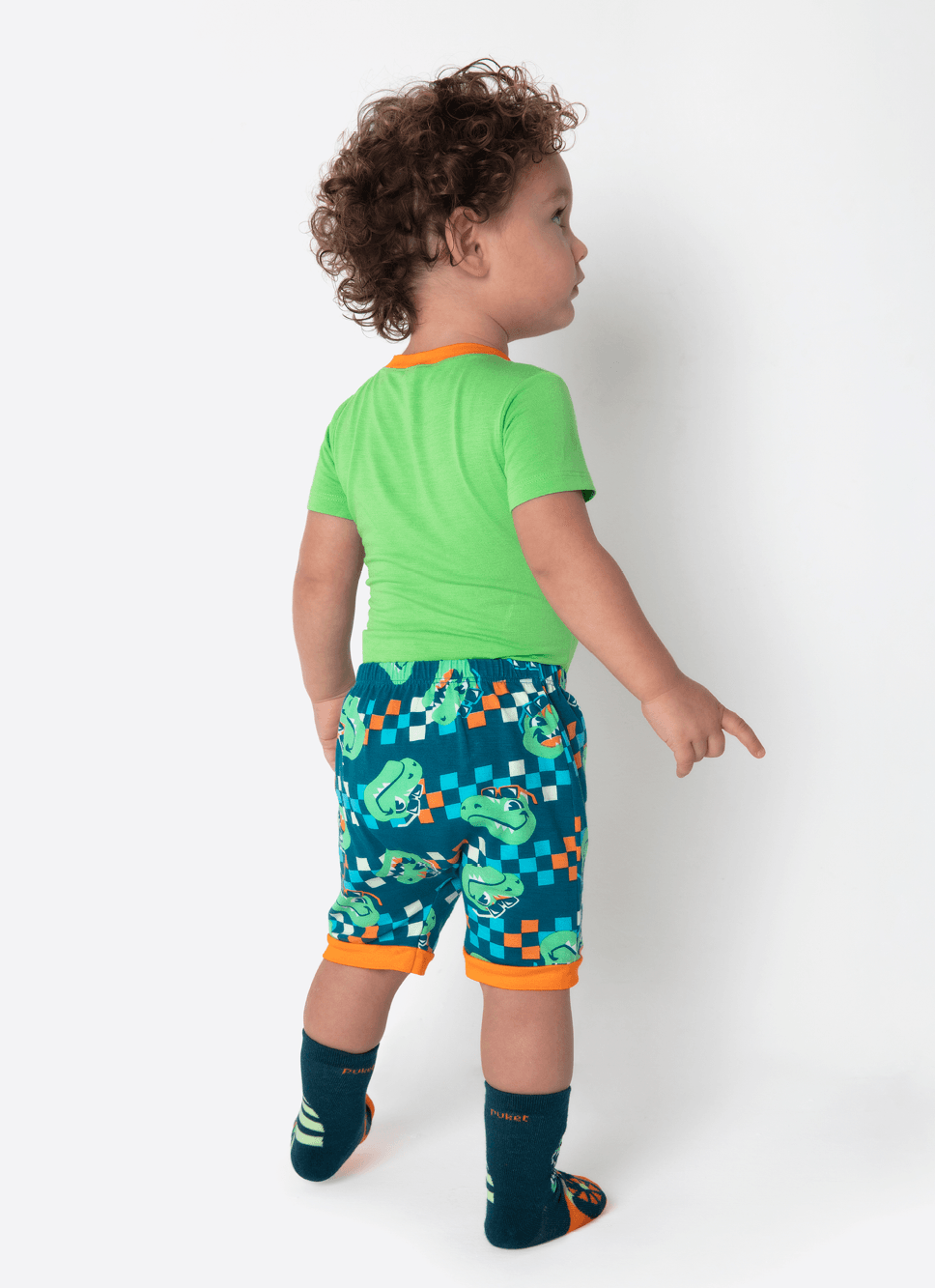 Pijama-Manga-Curta-Viscolycra-Bebe-Menino-Dino-Miami