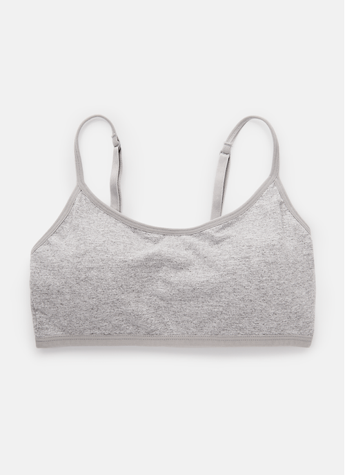 Top com Bojo Removível Algodão Menina Básico