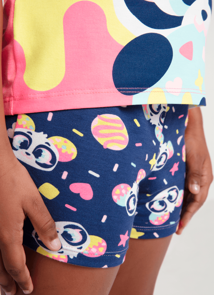 Pijama-Manga-Curta-Viscolycra-Menina-Panda-Donuts
