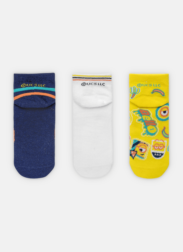 Kit-Com-3-Meias-Unissex-Kids-Minions