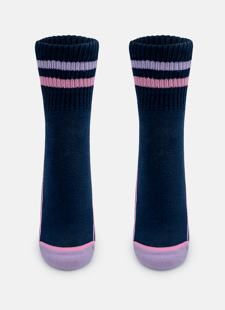 Meia-Botinha-Antiderrapante-Feminina-Azul-Marinho