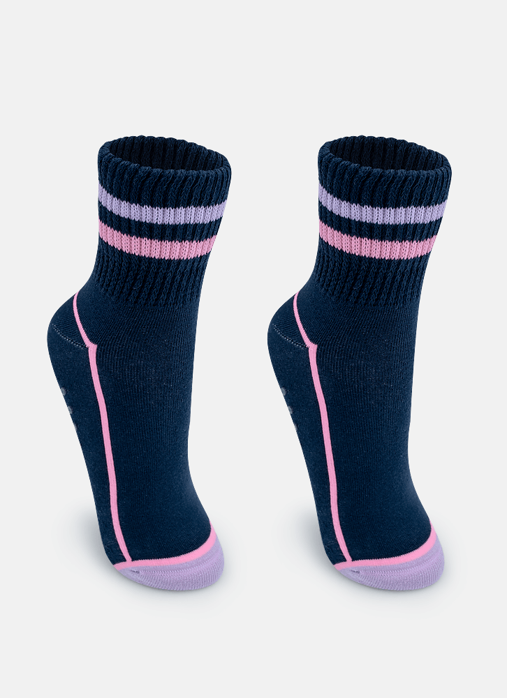 Meia-Botinha-Antiderrapante-Feminina-Azul-Marinho