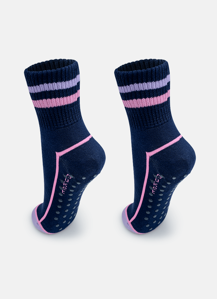 Meia-Botinha-Antiderrapante-Feminina-Azul-Marinho