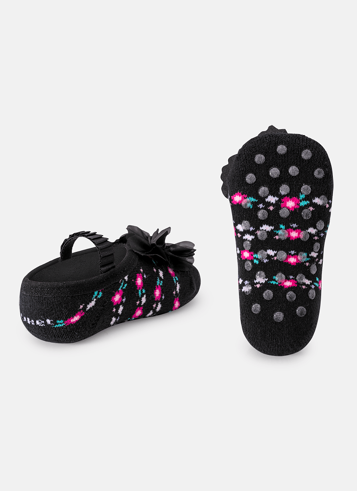 Meia-Sapatilha-Antiderrapante-Bebe-Menina-Flores