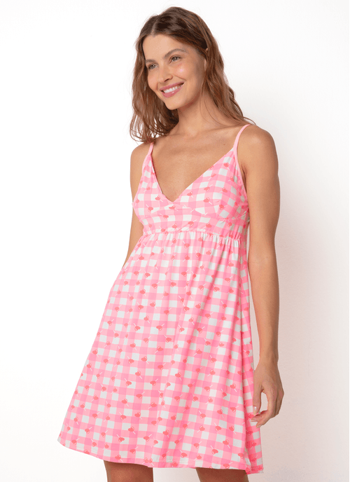 Camisola Microfibra Feminina Vaca Romântica