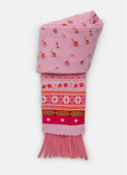 Cachecol Menina Flores
