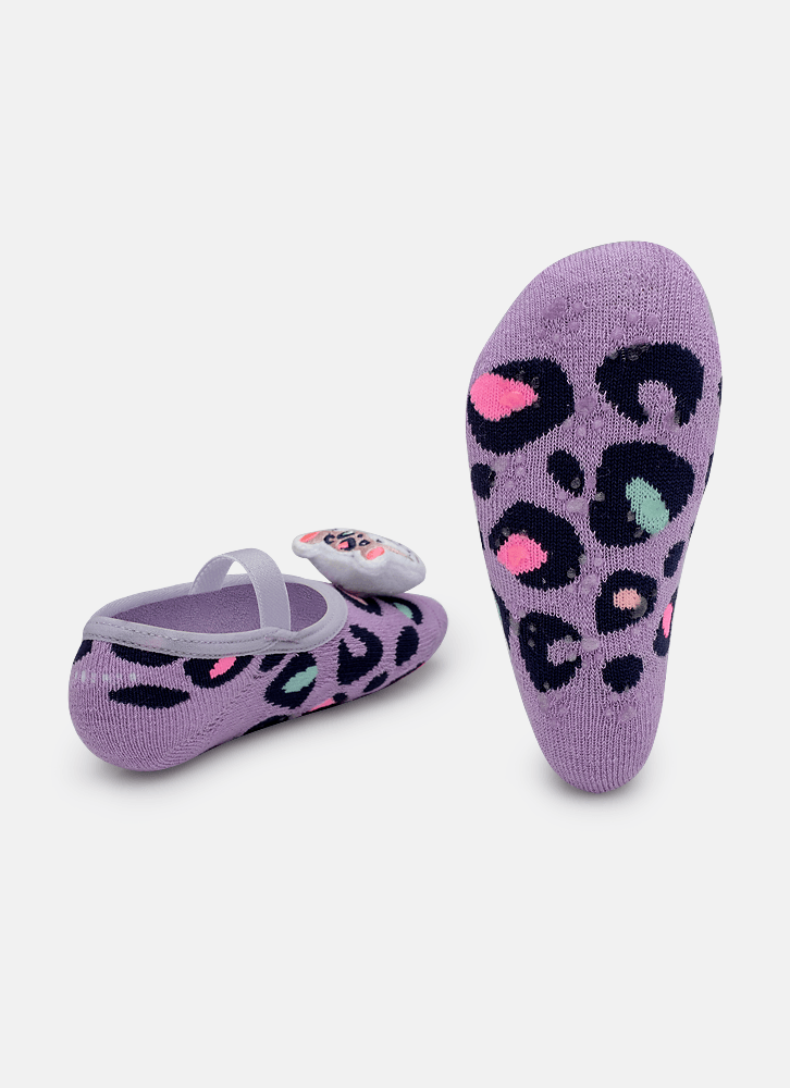 Meia-Sapatilha-Antiderrapante-Bebe-Menina-Aplique-Com-Led-Onca