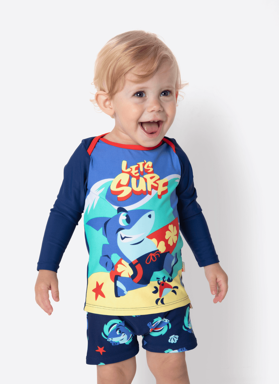 Camiseta-Manga-Longa-Bebe-Menino-Tubarao-Aloha