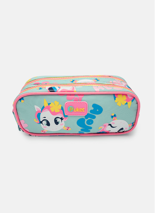 Estojo Duplo Unicórnio Aloha