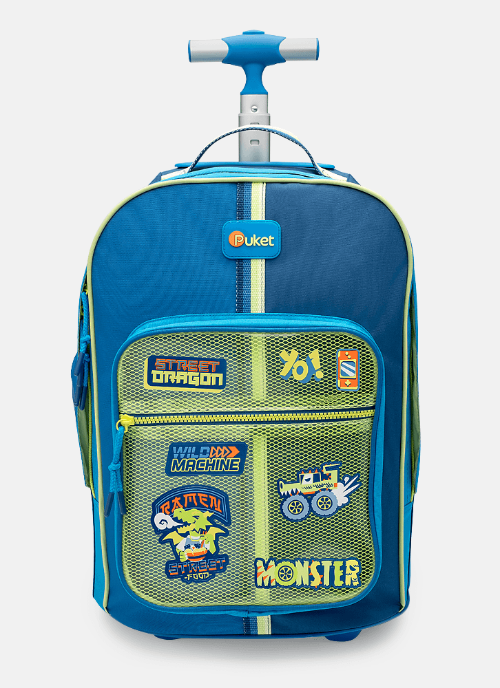 Mochila-Com-Rodinha-Color-Block-Azul