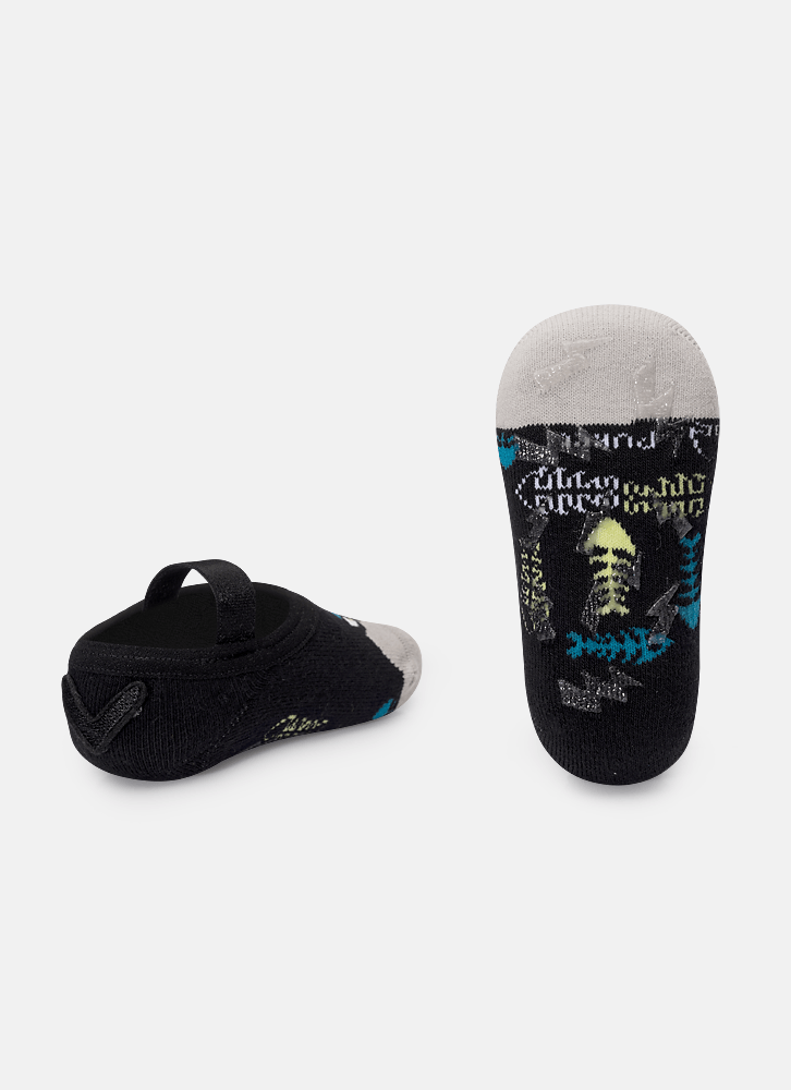 Meia-Sapatilha-Antiderrapante-Bebe-Menino-Aplique-Tubarao-Rockstar