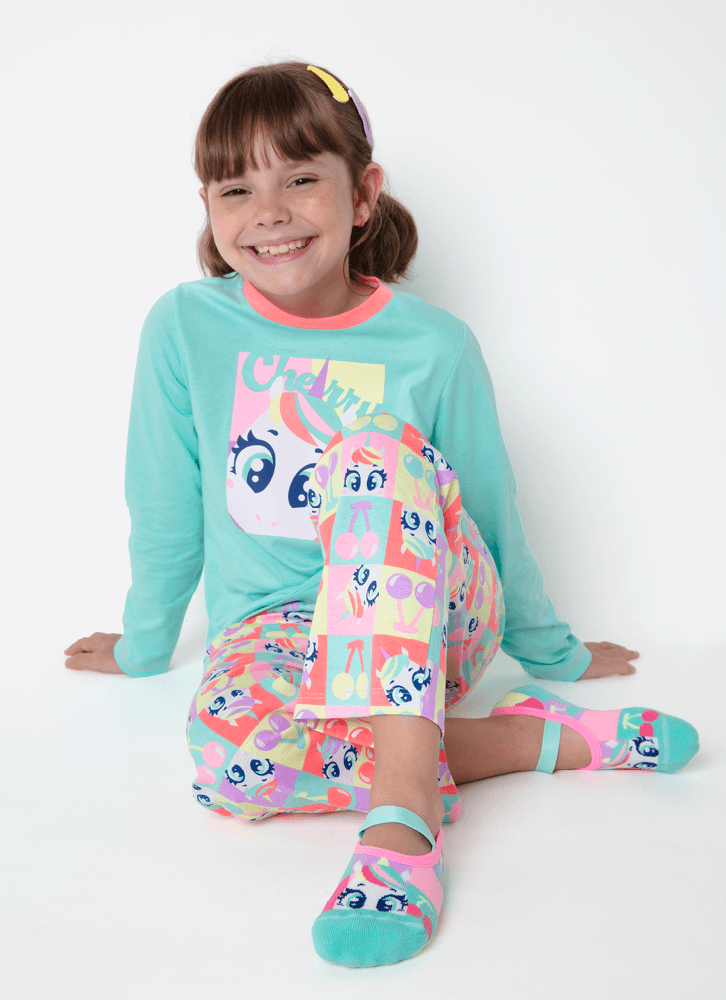 Pijama-Manga-Longa-Algodao-Menina-Unicornio-Cherry