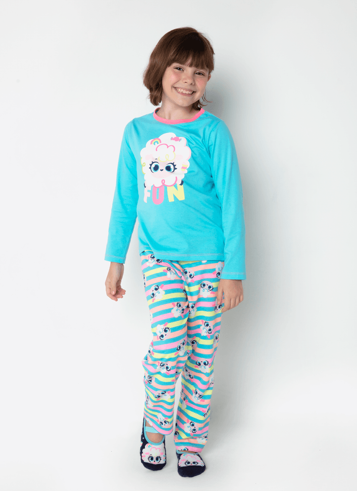 Pijama-Manga-Longa-Algodao-Menina-Ovelha