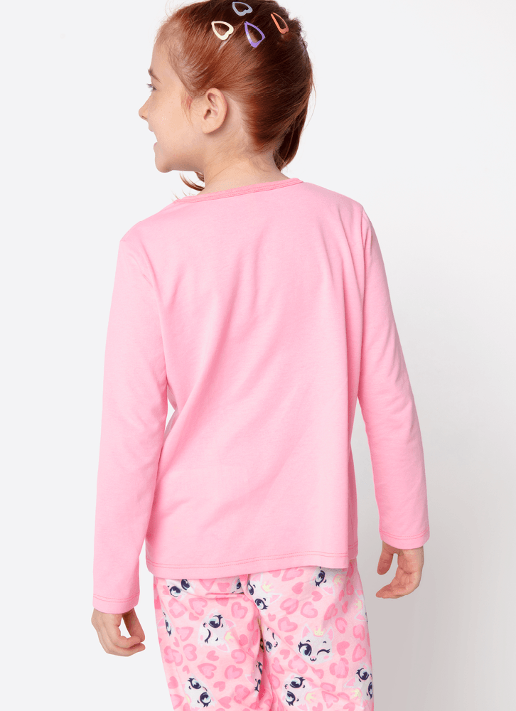 Pijama-Manga-Longa-Algodao-Menina-Gata-Romantica
