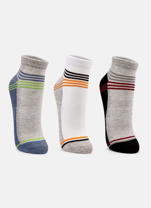 Kit com 3 Meias Unissex Adulto Desenhado