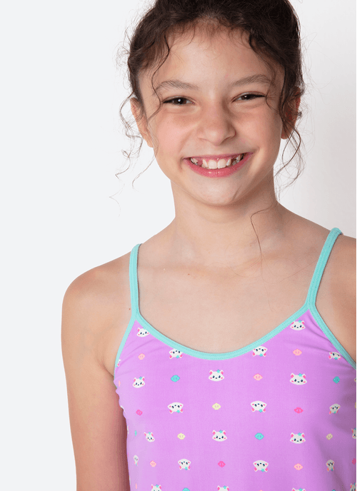 Pijama Regata Microfibra Menina Teen Pet Sereia