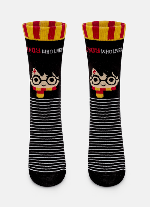 Meia Soquete Menino Teen Harry Potter